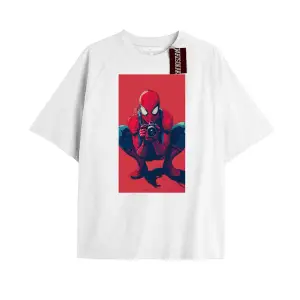 Spider-Man Gazete baskı Model No Way Home Tshirt