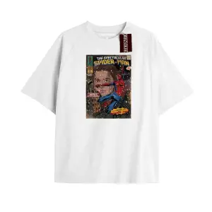 Spider-Man Gazete baskı Model No Way Home Tshirt