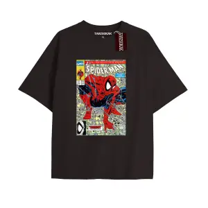 Spider-Man Gazete baskı Model No Way Home Tshirt