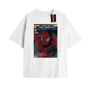 Spider-Man Gazete baskı Model No Way Home Tshirt