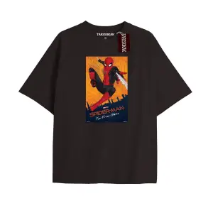 Spider-Man Gazete baskı Model No Way Home Tshirt