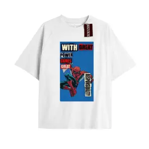 Spider-Man Gazete baskı Model No Way Home Tshirt