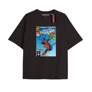 Spider-Man Gazete baskı Model No Way Home Tshirt