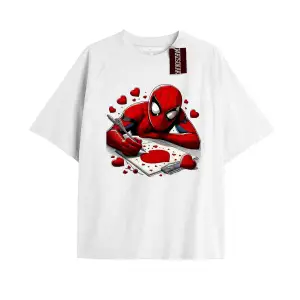 Spider-Man Gazete baskı Model No Way Home Tshirt