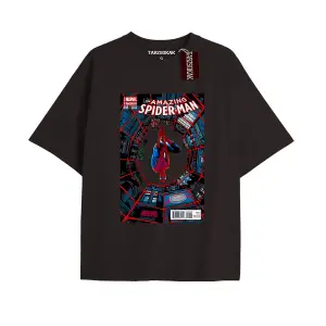 Spider-Man Gazete baskı Model No Way Home Tshirt