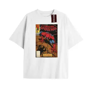 Spider-Man Gazete baskı Model No Way Home Tshirt