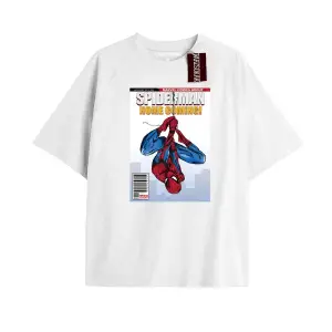 Spider-Man Gazete baskı Model No Way Home Tshirt
