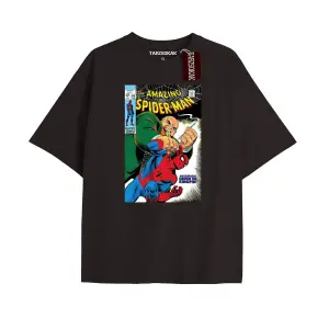 Spider-Man Gazete baskı Model No Way Home Tshirt