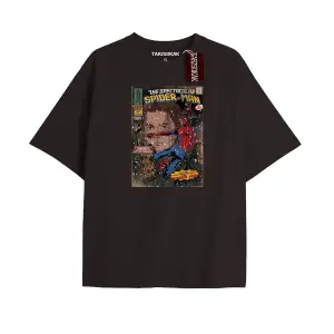 Spider-Man Gazete baskı Model No Way Home Tshirt