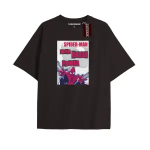 Spider-Man Gazete baskı Model No Way Home Tshirt