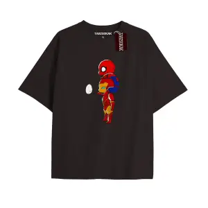 Spider-Man Gazete baskı Model No Way Home Tshirt