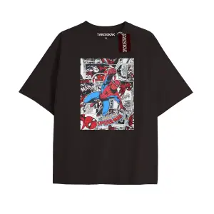 Spider-Man Gazete baskı Model No Way Home Tshirt