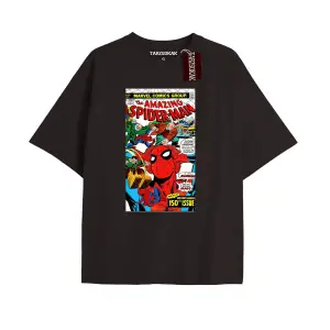 Spider-Man Gazete baskı Model No Way Home Tshirt