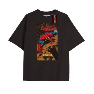 Spider-Man Gazete baskı Model No Way Home Tshirt