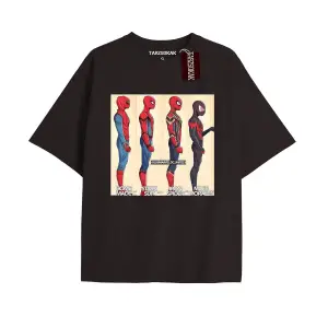 Spider-Man Gazete baskı Model No Way Home Tshirt