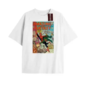 Spider-Man Gazete baskı Model No Way Home Tshirt