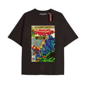 Spider-Man Gazete baskı Model No Way Home Tshirt