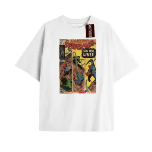 Spider-Man Gazete baskı Model No Way Home Tshirt