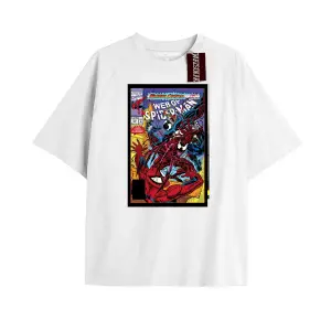 Spider-Man Gazete baskı Model No Way Home Tshirt