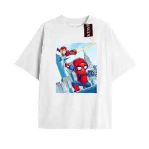 Spider-Man Gazete baskı Model No Way Home Tshirt