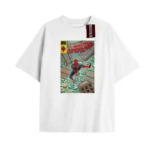 Spider-Man Gazete baskı Model No Way Home Tshirt