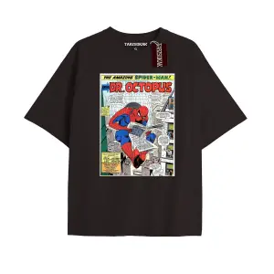 Spider-Man Gazete baskı Model No Way Home Tshirt