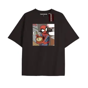 Spider-Man Gazete baskı Model No Way Home Tshirt