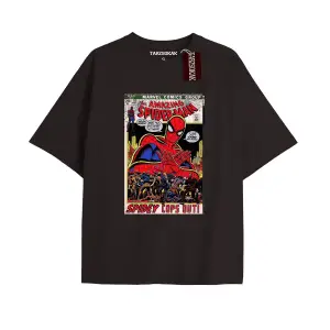 Spider-Man Gazete baskı Model No Way Home Tshirt