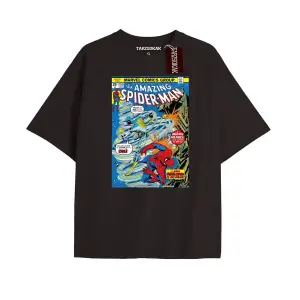 Spider-Man Gazete baskı Model No Way Home Tshirt