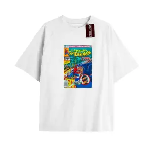 Spider-Man Gazete baskı Model No Way Home Tshirt