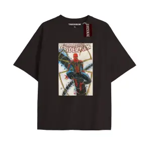 Spider-Man Gazete baskı Model No Way Home Tshirt
