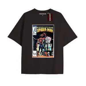 Spider-Man Gazete baskı Model No Way Home Tshirt