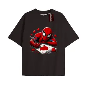 Spider-Man Gazete baskı Model No Way Home Tshirt