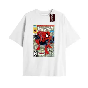 Spider-Man Gazete baskı Model No Way Home Tshirt