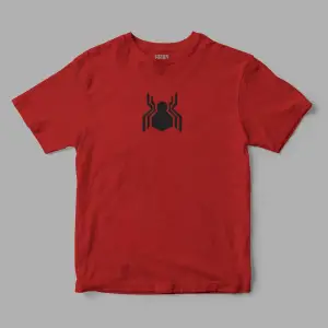 Spiderman Homecoming Örümcek Baskılı Tişört