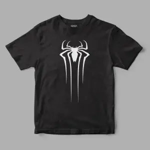 Spiderman Örümcek Logo Baskılı Tişört