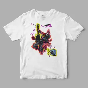Spiderverse Spiderpunk Spiderman Peter Parker Baskılı Tişört