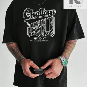 Spority Erkek Yazılı Baskılı Yuvarlak Yaka Kısa Kollu Tişört