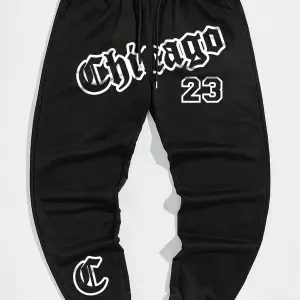 Sporsity Letter Graphic Drawstring Eşofman Altı