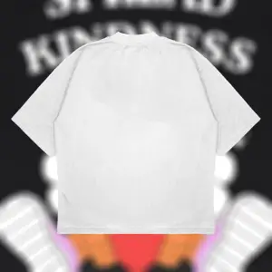 Spread Kindness Oversize Unisex Pamuklu Nefes Alan Kalın Kumaşlı