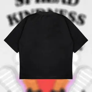 Spread Kindness Oversize Unisex Pamuklu Nefes Alan Kalın Kumaşlı