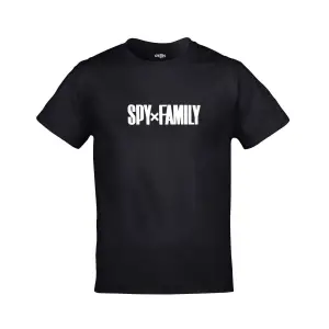 Spy X Family Anya Forger Ön Arka Baskılı Unisex Siyah