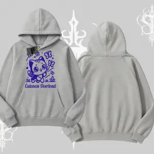 Stay Cool Kedi Baskılı Biskilet Sweatshirt