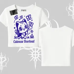 Stay Cool Kedi Baskılı Kolsuz Tshirt