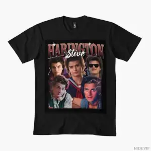 Steve Harington 2025 Erkek Kadın Tişörtü %100 Pamuklu Tişörtler Kısa Kollu Üstler 1210-3
