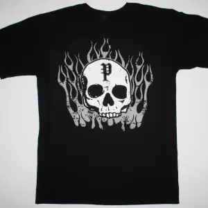 STONE TEMPLE PILOTS SKULL NEW BLACK T SHIRT ÖN VE ARAKA BASKILI
