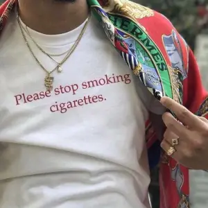 Stop Cigarettes - T-shirt