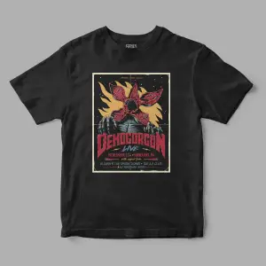 Stranger Things  Demogorgon  Baskılı Tişört