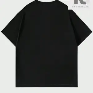 Street Life Erkek Gevşek Kesim Damla Omuz Kol Metin Ve Kalp Baskılı Tişört