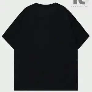 Street Life Erkek Kanat & Harf Baskılı Oversize T-shirt